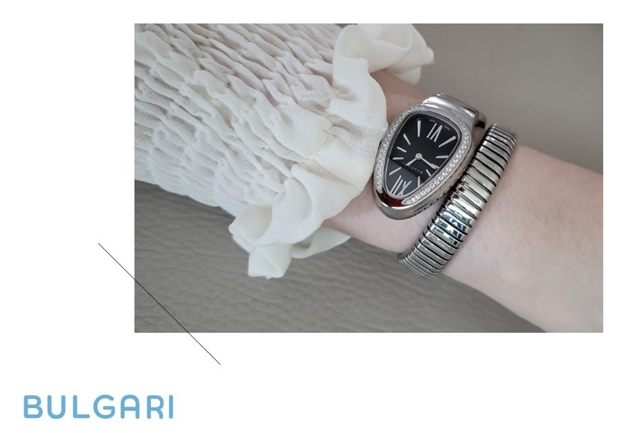 불가리 BVLGARI 세르펜티 투보가스 다이아워치 (국내배송)