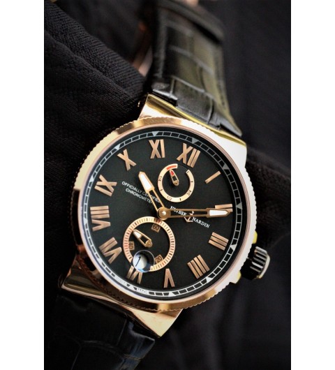 율리스나르덴(ULYSSE NARDIN) 마린 크로노미터 maunfacture  남성시계 (국내배송)