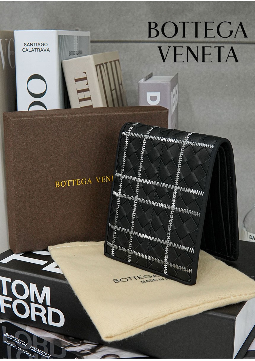 [Bottega Veneta] 보테가베네타 인트레치아노 라인 반지갑(국내배송)