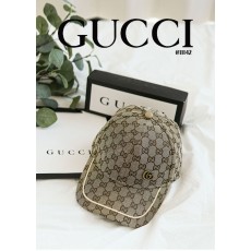 [GUCCI] 구찌 GG 베이지 라인 남여공용 볼캡 (국내배송)