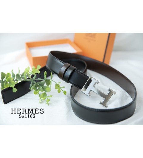 에르메스 [HERMES] 수입고급 소가죽 H로고 벨트(국내배송)