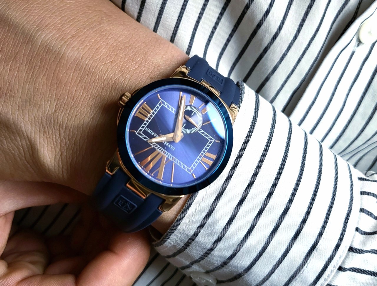 율리스나르덴(Ulysse Nardin Executive D-time Blue Dial)(국내배송)