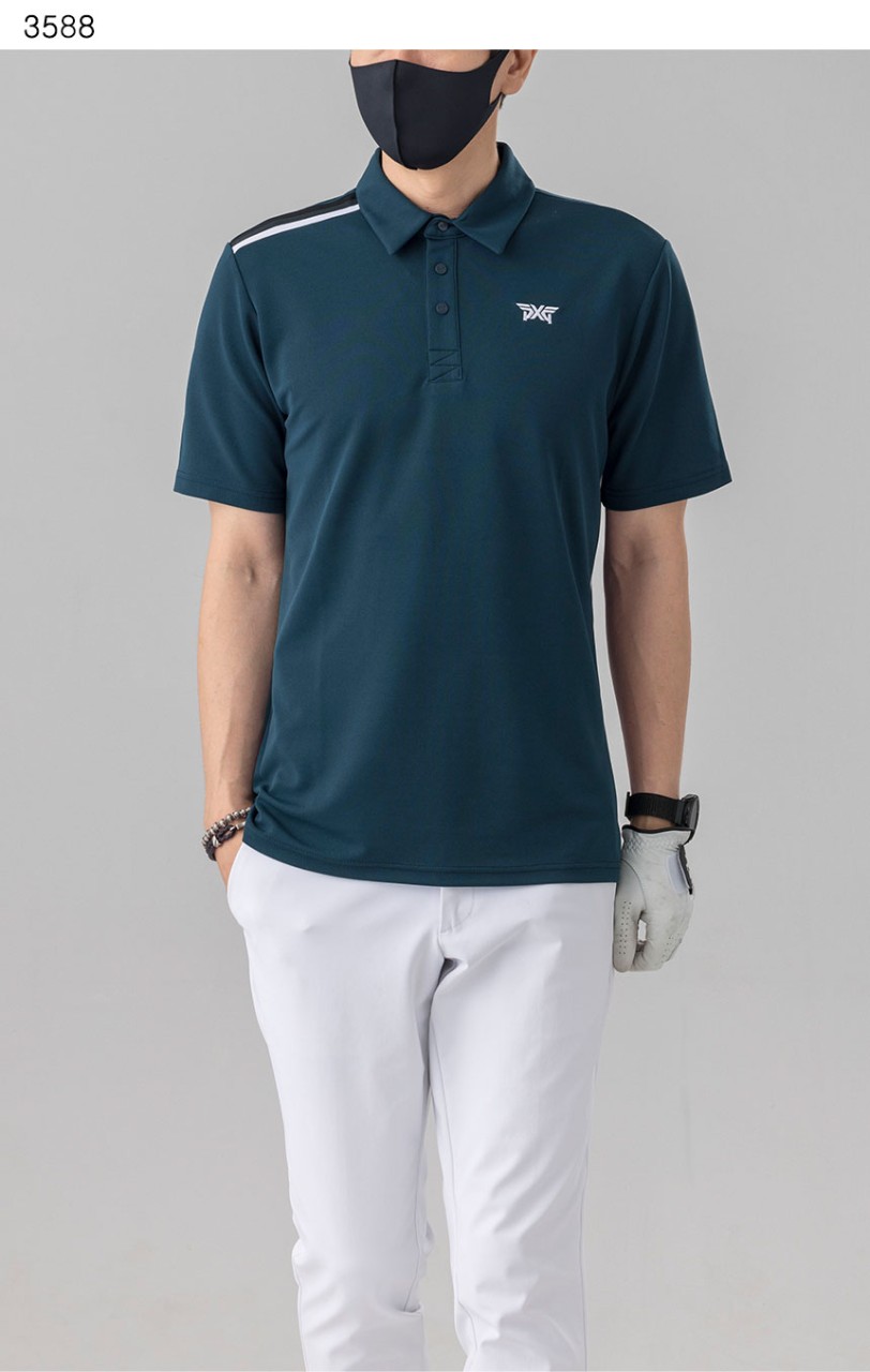 [PXG] 수입고급 SUMMER ONE POINT SLEEVE T-SHIRT(국내배송)