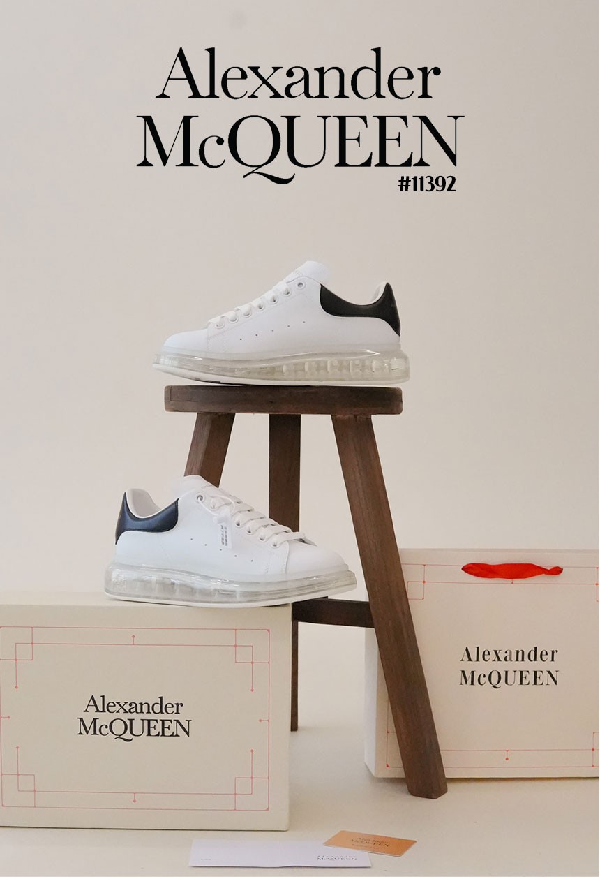 [Alexander McQUEEN] 알렉산더맥퀸 에어솔 블랙탭 스니커즈 (국내배송)