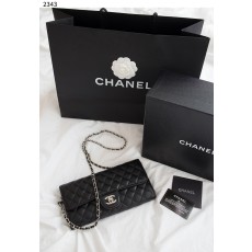 샤넬 [Chanel] 수입고급 샤넬 클래식 은장 클러치 체인백 (국내배송)