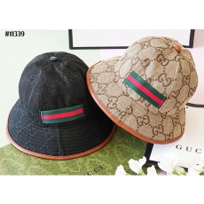 [GUCCI] 구찌 웹(Web)스트라이프 GG 자카드 카프스킨 남여공용 버킷햇 (국내배송)