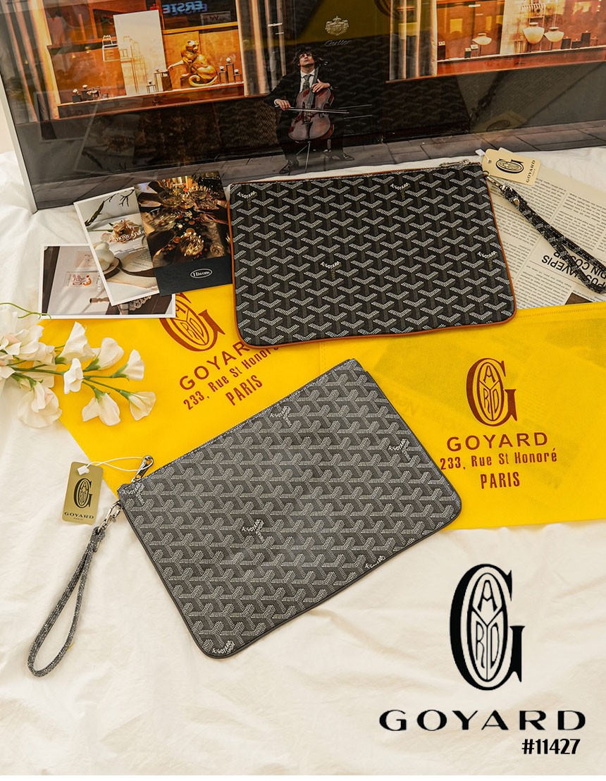 [GOYARD] 고야드 세나 파우치 MM 스트랩 클러치백(국내배송)