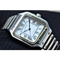 까르띠에(CARTIER)2023s산토스 드 까르띠에 화이트 메탈(국내배송)