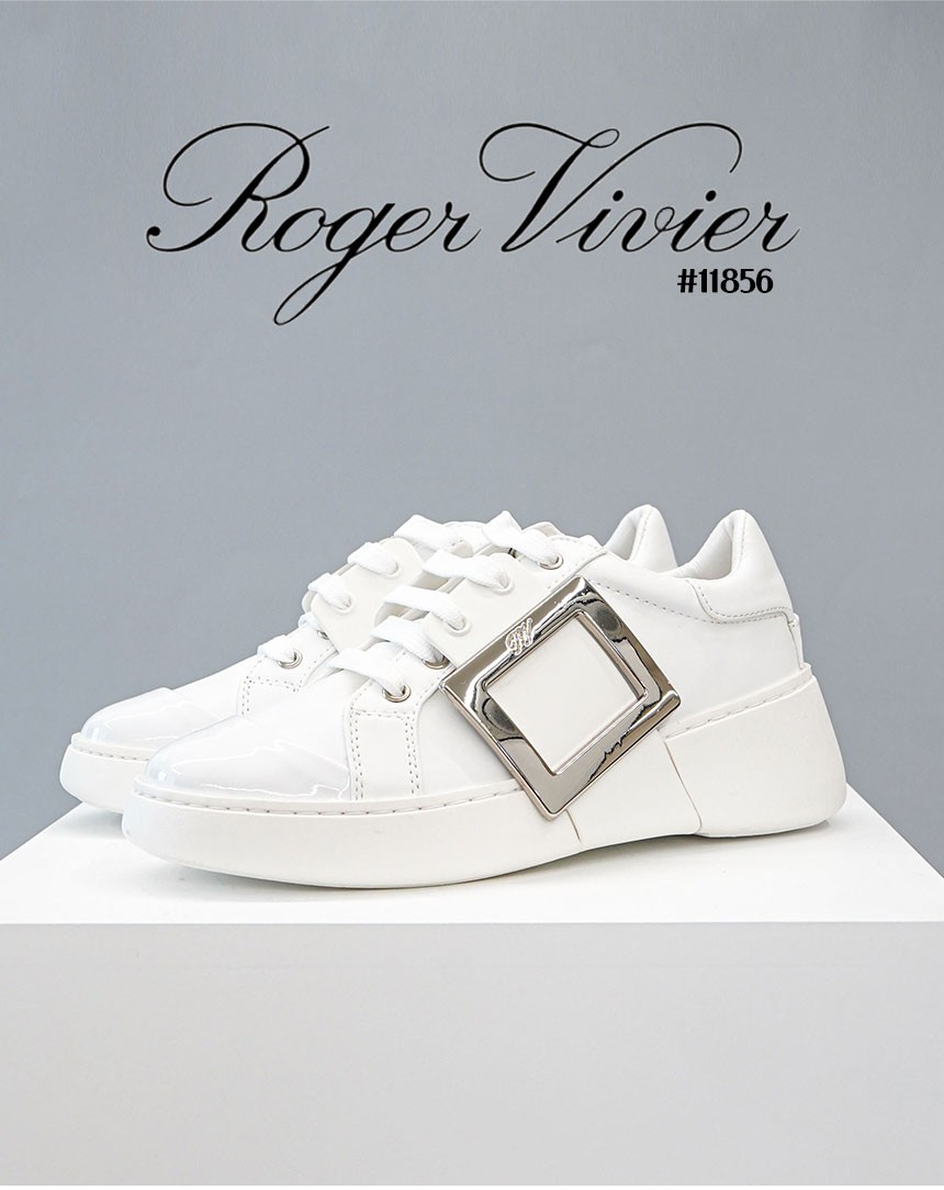 ROGER VIVIER] 로저비비에 비브 스케이트 메탈 버클 스니커즈. (국내배송)