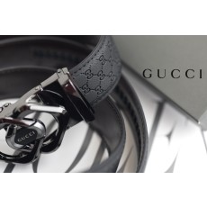 구찌 [Gucci] 마이크로시마 은장 자동 벨트 (국내배송)