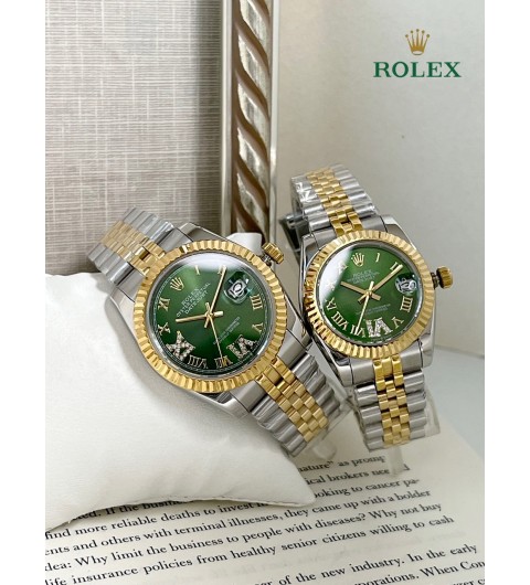 로렉스(ROLEX)데이져스트 쥬빌리 플루티드 오이시터 콤비 (국내배송)