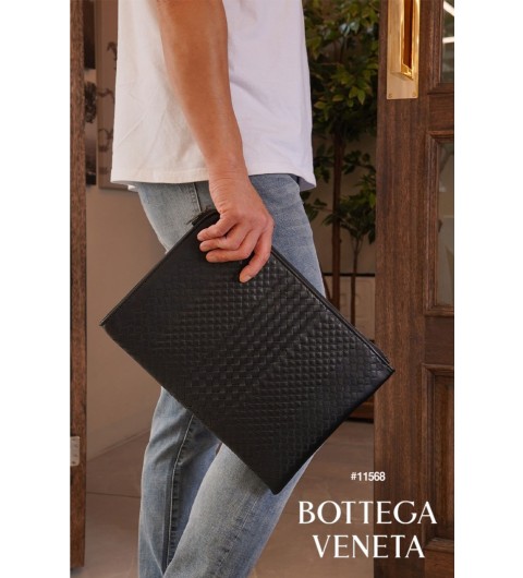 [Bottega Veneta] 보테가베네타 카프스킨 도큐먼트 임페라토레 클래식 클러치백 (국내배송)