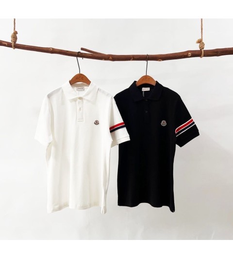 몽클레어 3컬러 폴로 셔츠 M*NCLER TRICOLOR T-SHIRT(국내배송)