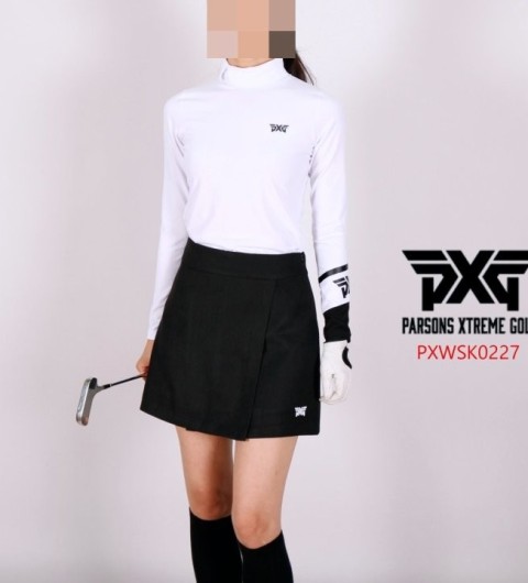 PXG여자 PXWSK0227 모직 랩 스커트 치마 국내배송