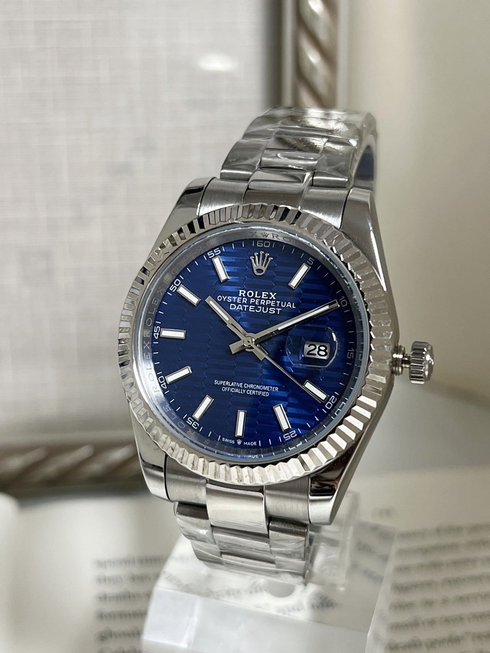 로렉스데이져스트(DATEJUST)41 블루 국내배송