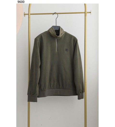 지포어 수입고급 KNIT HYBRID WOVEN MIX HALF ZIP 국내배송