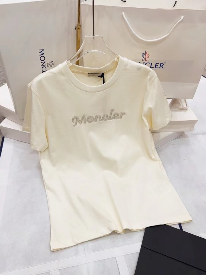 몽클레어 여성반팔 라운드 티셔츠-1298 국내배송