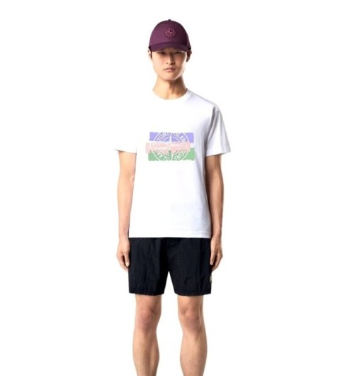 스톤아일랜드 페인팅 반팔티 국내배송