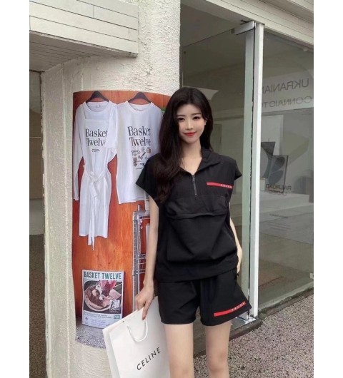 프라다 반바지후드나시 셋트 국내배송