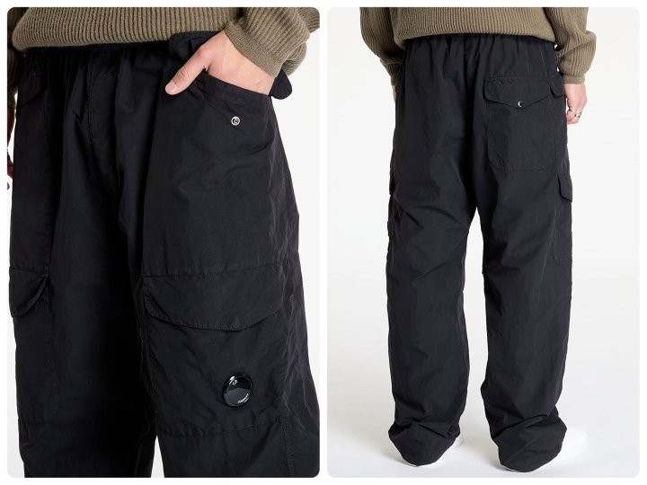 플랫 나일론 루즈 유틸리티 팬츠 국내배송