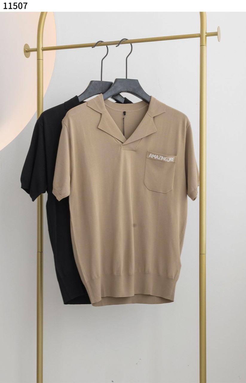 어메이징크리 남성 고스트 하프 슬리브 스웨터 국내배송