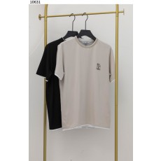 브루넬로쿠치넬리 로고 반팔티셔츠  국내배송