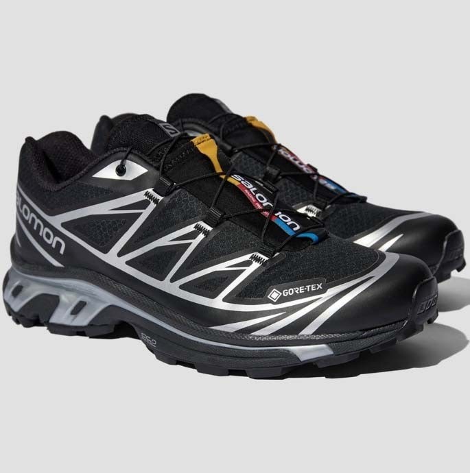 살로몬남여공용 TX6 고어텍스 -블랙 실버- 스니커 국내배송즈