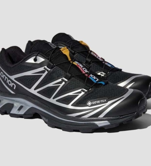 살로몬남여공용 TX6 고어텍스 -블랙 실버- 스니커 국내배송즈