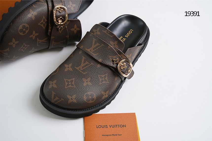 루이비통 코지 클로그 뮬 슬리퍼 국내배송