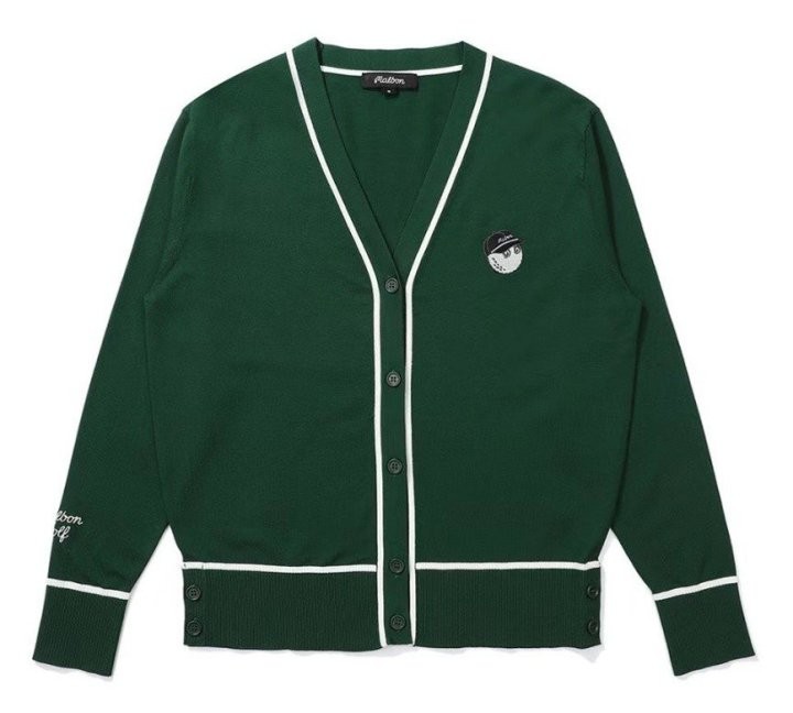 말본 베이직 브이넥 니트 가디건 국내배송