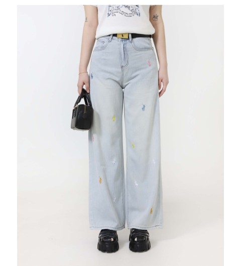 폴로 엠브로이드 와이드 진 국내배송