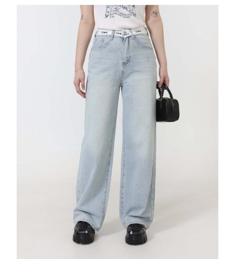 디올 수입 화이트 로우 세미 와이드 진 국내배송