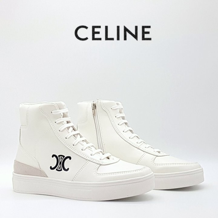 셀린느 남성 트레이너 하이탑 스니커즈 국내배송