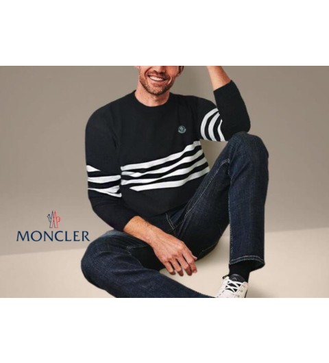 몽클레어 MC 그레노블 라인 라운드 니트  국내배송