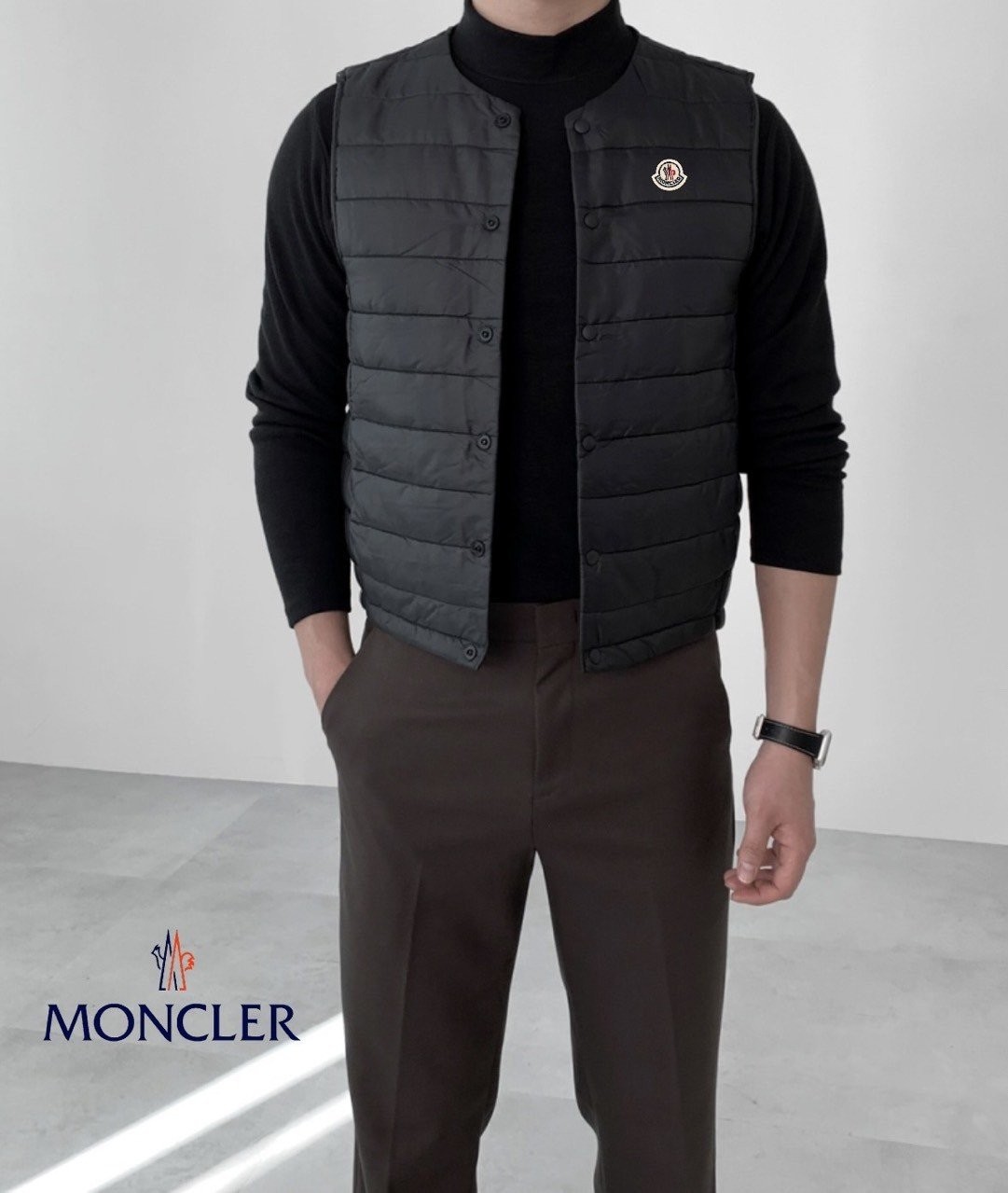 몽클레어 MC 경량패딩조끼 국내배송