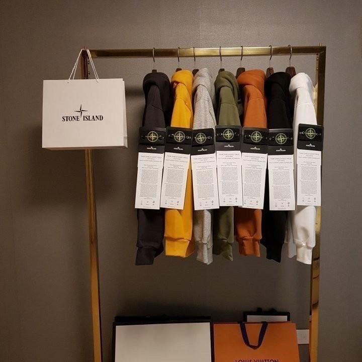스톤아일랜드ST 후드티셔츠 (기모) 국내배송