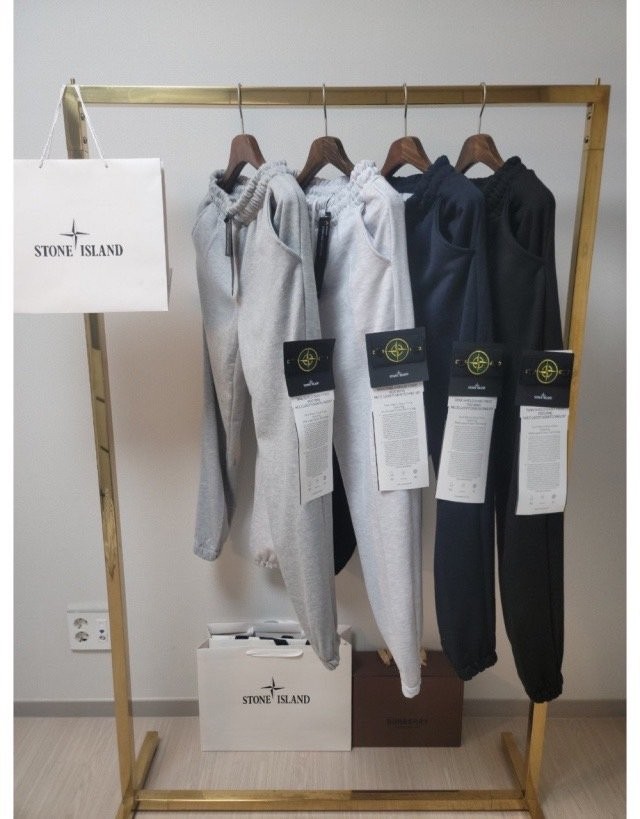 스톤아일랜드 ST 기본 조거팬츠  국내배송