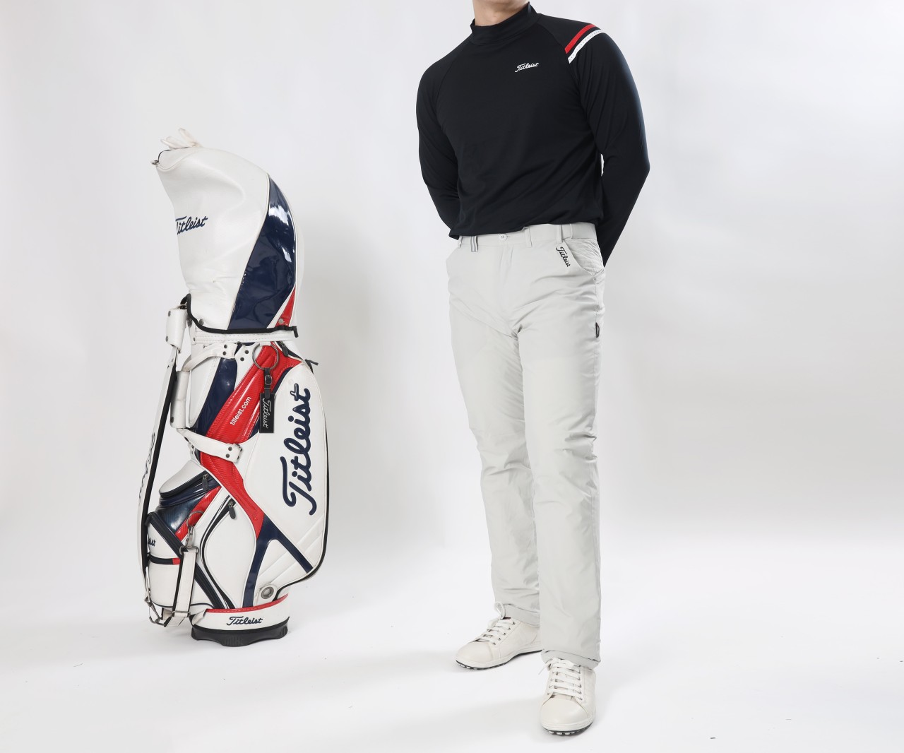 타이틀리스트  덕다운 기모 밴딩 팬츠 국내배송