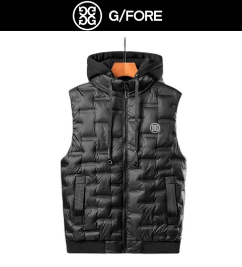 지포어 후드 블록 패딩조끼 국내배송