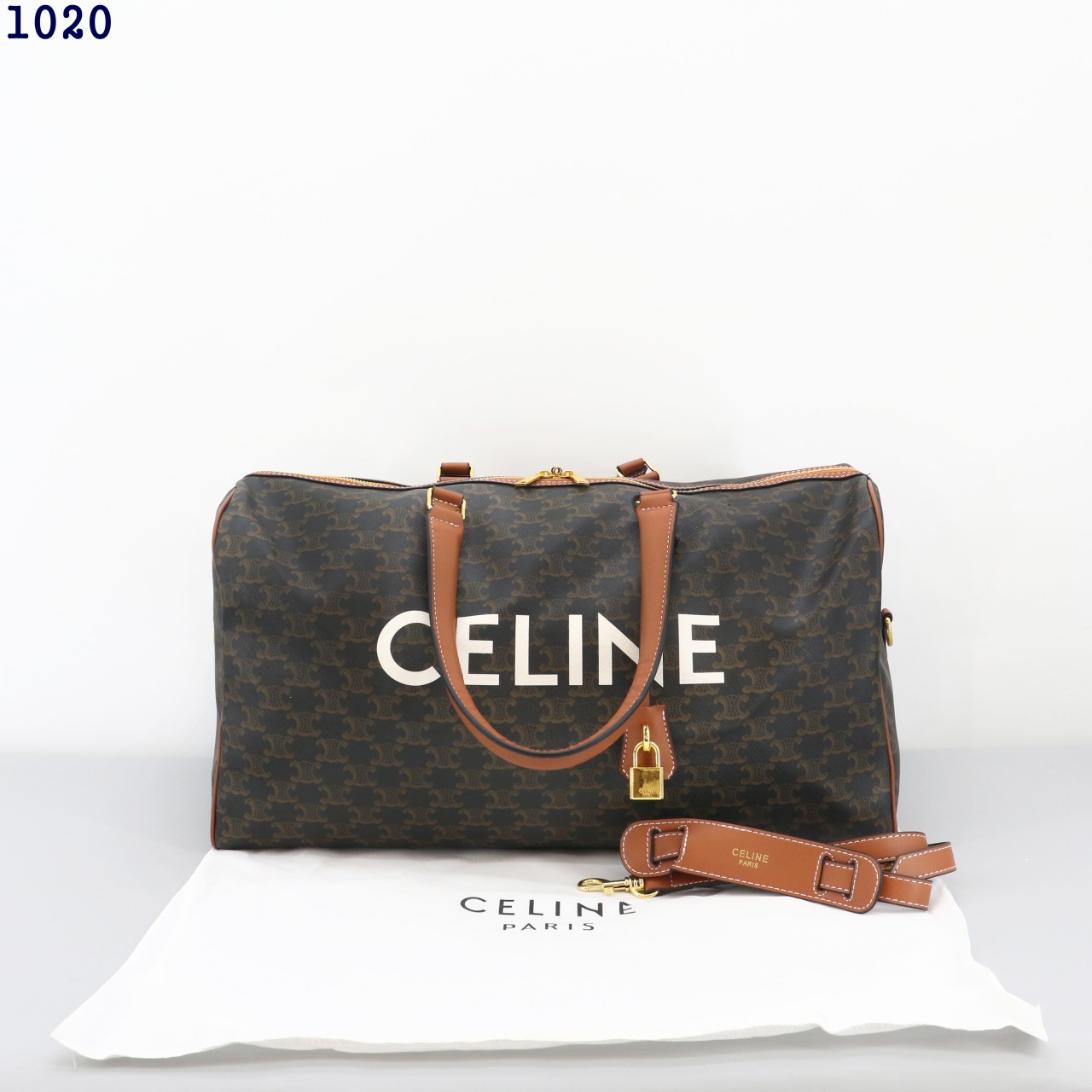 셀린느 트리옹프 캔버스 트래블백 국내배송