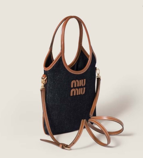 미우미우  아이비 데님 백 ㅡ미니ㅡ 국내배송