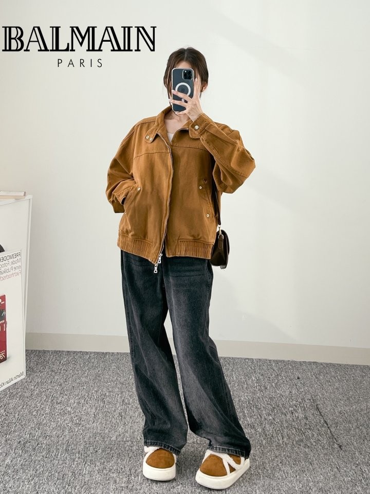 발망 마일드 헨리넥 자켓 국내배송