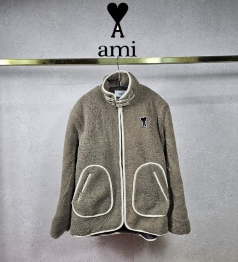 아미A 양털 벨크로 무스탕 국내배송