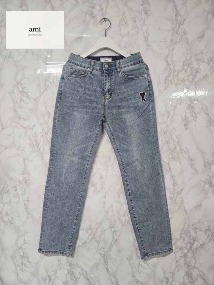 아미 (2104)A 핸드 워싱 데님 팬츠 국내배송