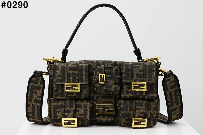 팬디 멀티포켓 바게트 숄더백 국내배송