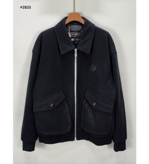 로로피아나 LP 자수 구스다운 울 자켓 국내배송