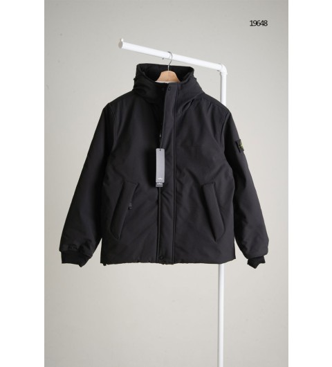 스톤아일랜드 패치로고 후디 붐버 자켓 국내배송