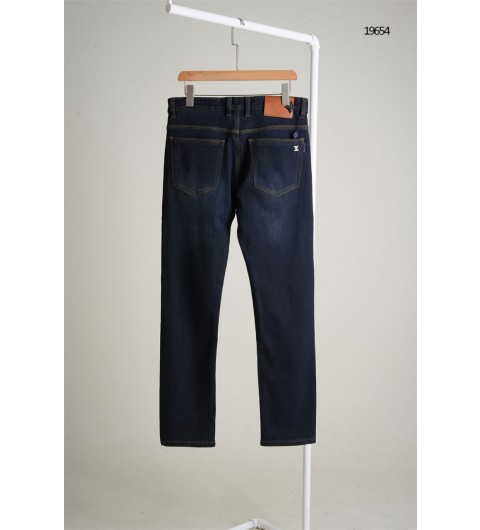 루이비통 LV스틸로고 레더패치 데님진 국내배송