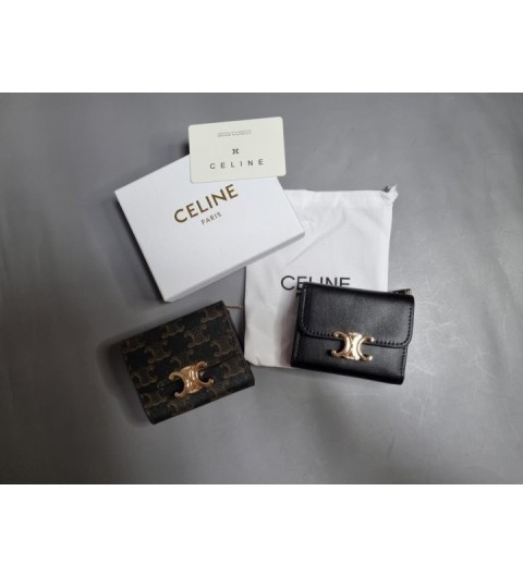 셀린느 트리옹프 컴팩트 지갑 국내배송