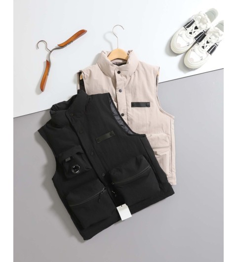 시피컴퍼니 [ C.P ] 렌즈 와펜 멀티포켓 패딩 조끼 국내배송